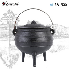 Pre-seasoned Hot Camping For Picnic With 3 Legs  Cookware South African Cast Iron Cauldron